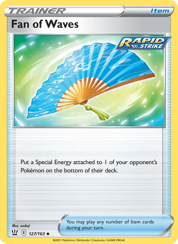 Fan of Waves (Battle Styles #127/163)