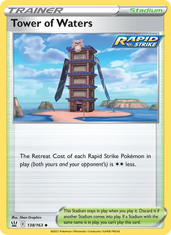 Tower of Waters (Battle Styles #138/163)