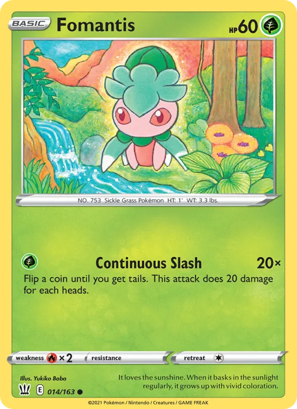 Fomantis (Battle Styles #14/163)