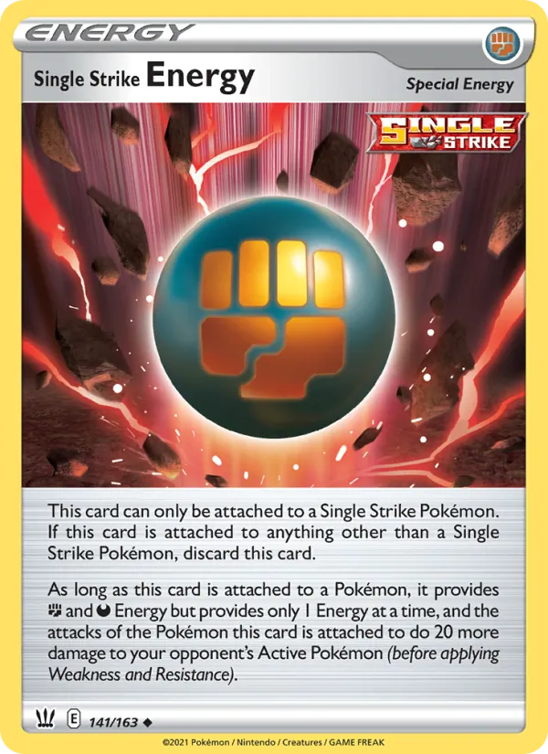 Single Strike Energy (Battle Styles #141/163)