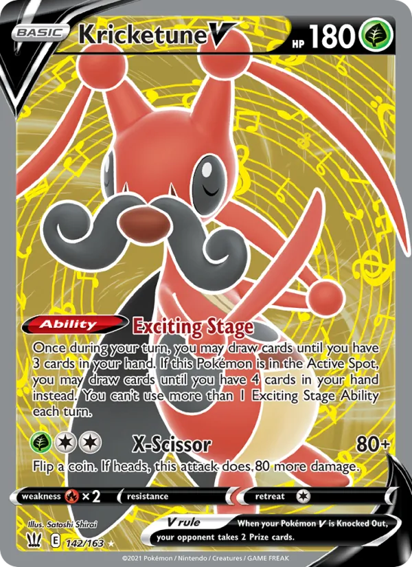 Kricketune V (Battle Styles #142/163)