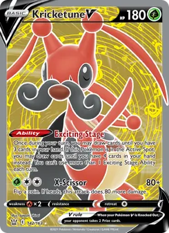 Kricketune V (Battle Styles #142/163)