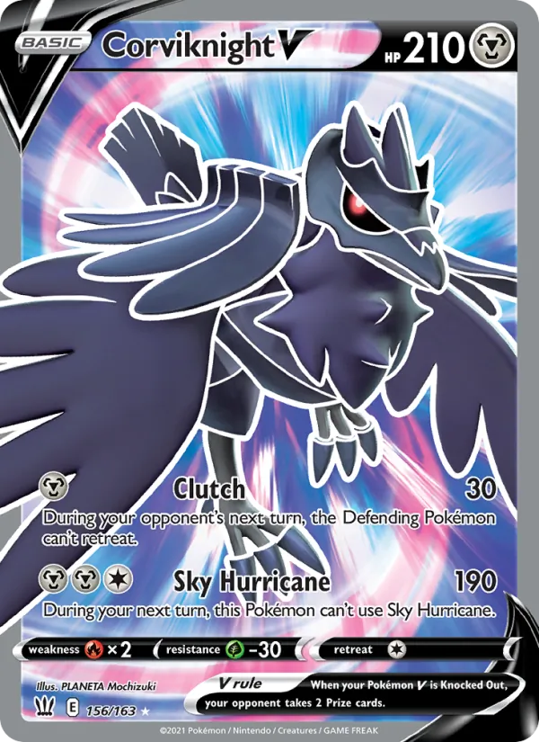 Corviknight V (Battle Styles #156/163)
