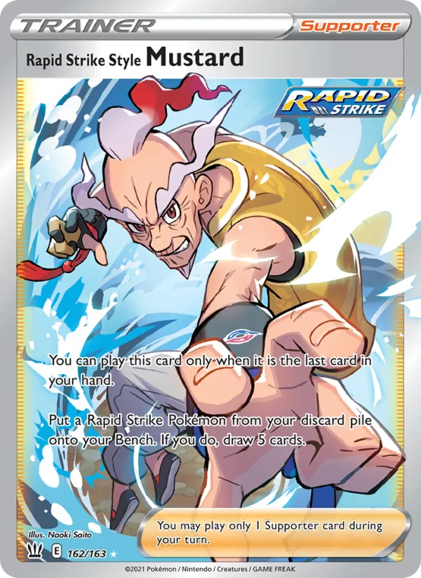 Rapid Strike Style Mustard (Battle Styles #162/163)