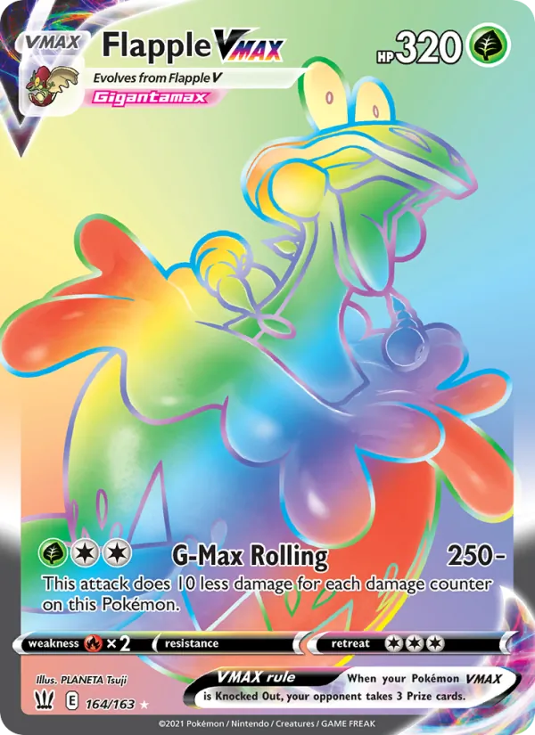 Flapple VMAX (Battle Styles #164/163)