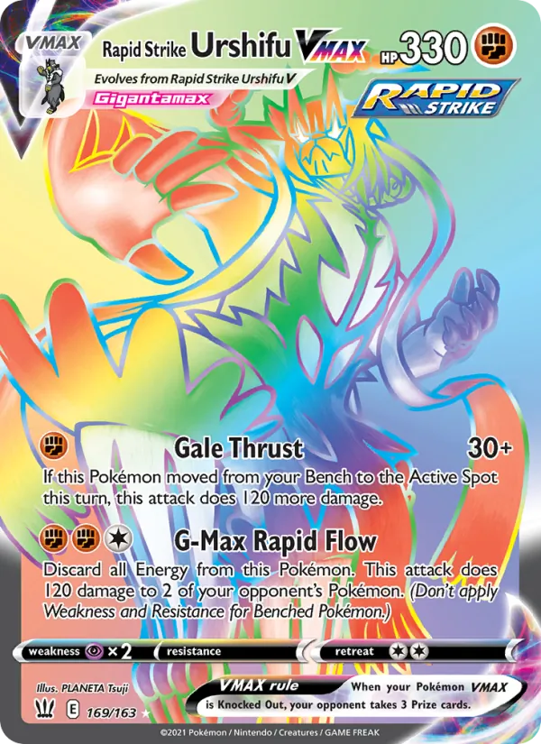 Rapid Strike Urshifu VMAX (Battle Styles #169/163)