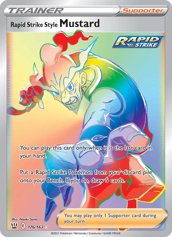 Rapid Strike Style Mustard (Battle Styles #176/163)