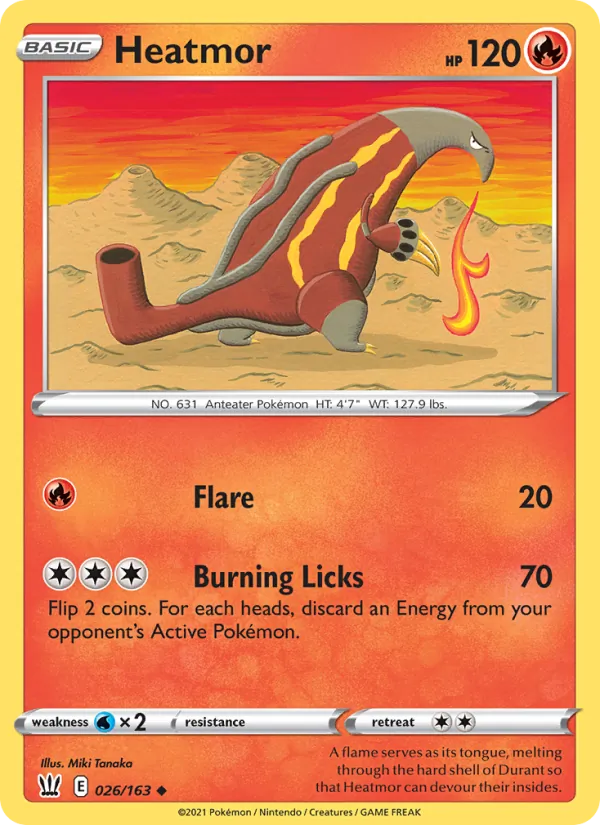Heatmor (Battle Styles #26/163)