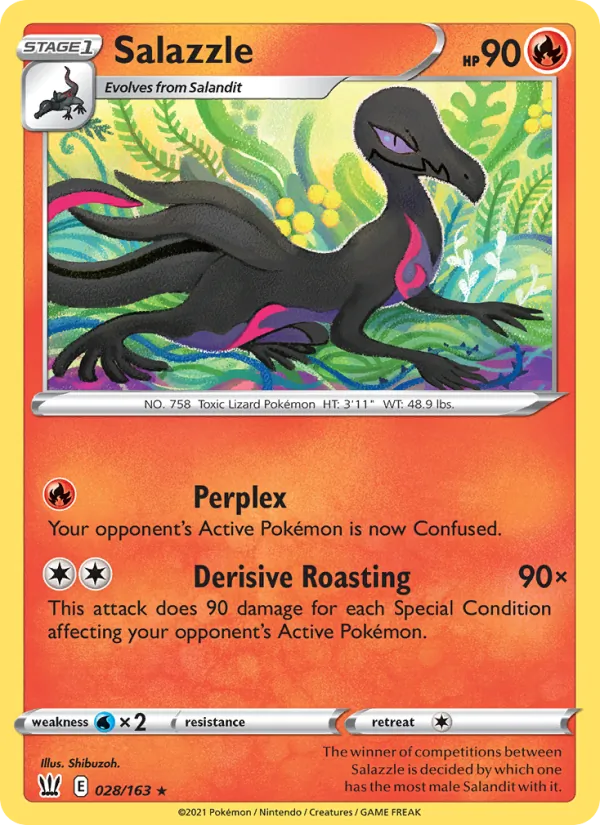 Salazzle (Battle Styles #28/163)