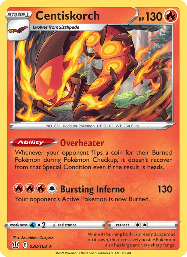 Centiskorch (Battle Styles #30/163)