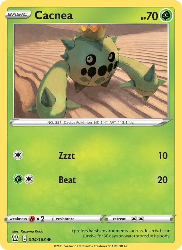 Cacnea (Battle Styles #4/163)