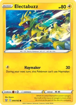 Electabuzz (Battle Styles #44/163)