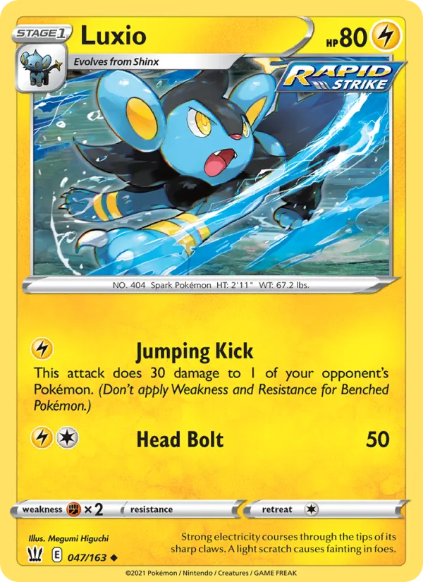 Luxio (Battle Styles #47/163)