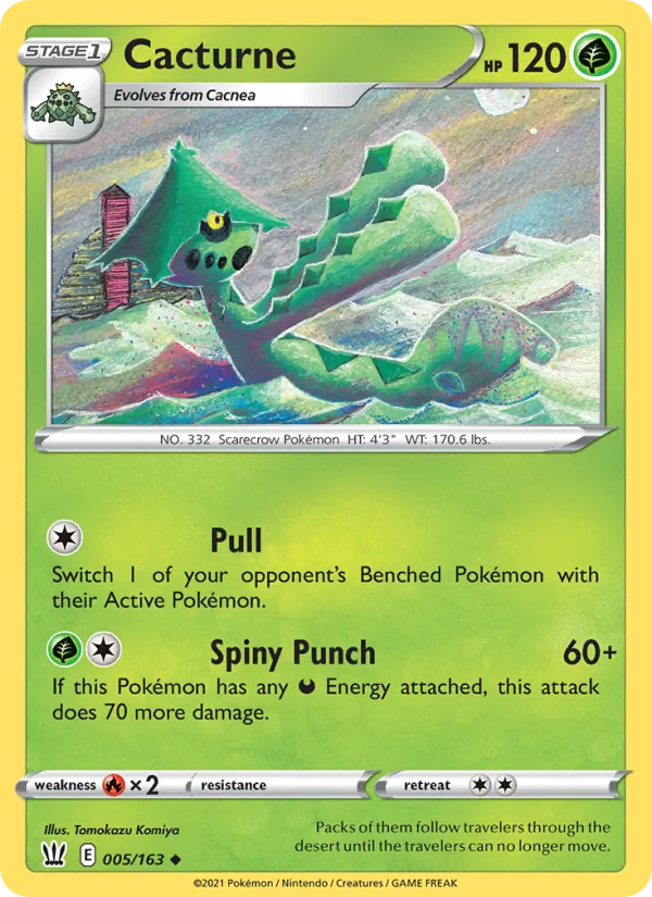 Cacturne (Battle Styles #5/163)