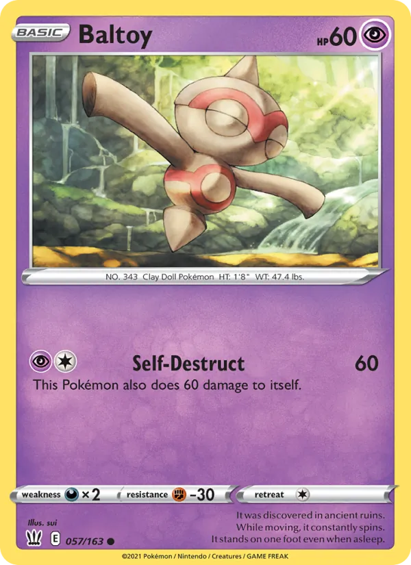 Baltoy (Battle Styles #57/163)