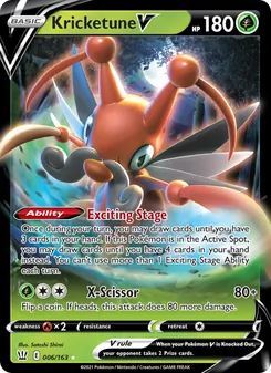 Kricketune V (Battle Styles #6/163)