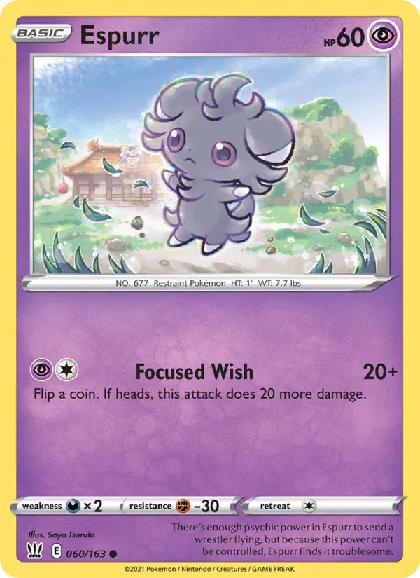 Espurr (Battle Styles #60/163)