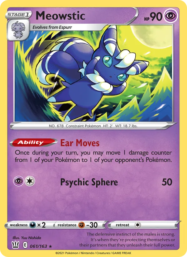 Meowstic (Battle Styles #61/163)