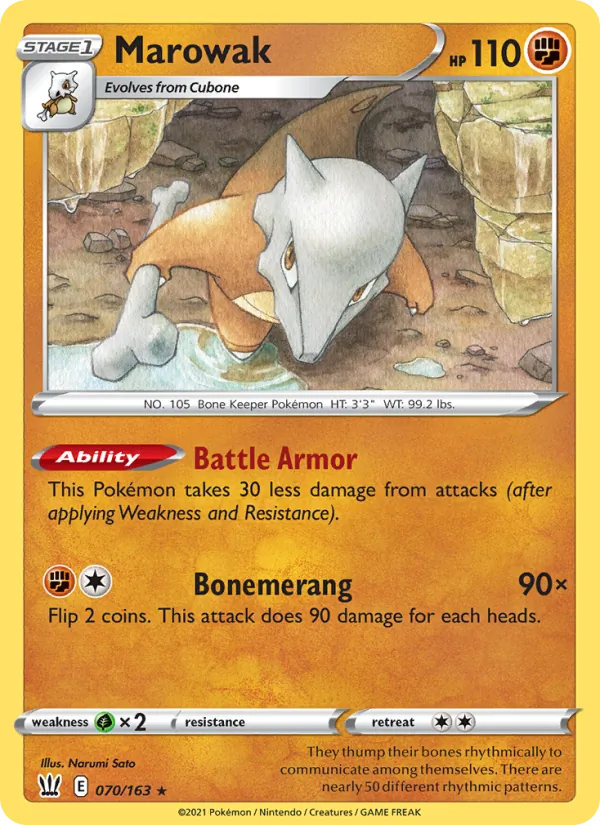 Marowak (Battle Styles #70/163)