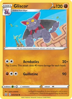 Gliscor (Battle Styles #72/163)