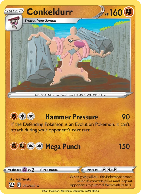 Conkeldurr (Battle Styles #75/163)