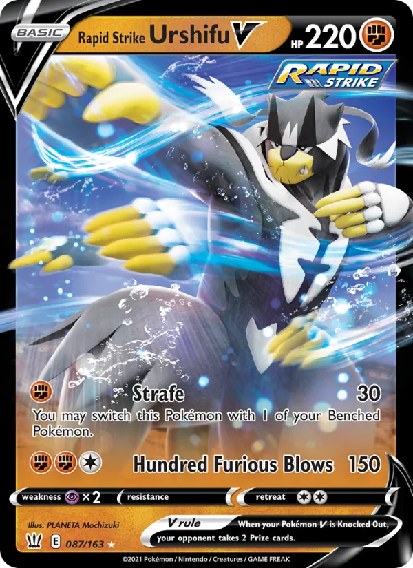Rapid Strike Urshifu V (Battle Styles #87/163)
