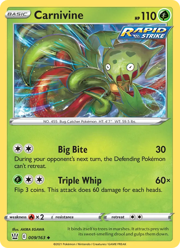 Carnivine (Battle Styles #9/163)