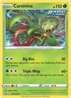 Carnivine (Battle Styles #9/163)