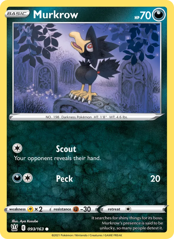 Murkrow (Battle Styles #93/163)