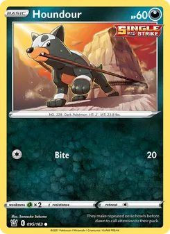 Houndour (Battle Styles #95/163)