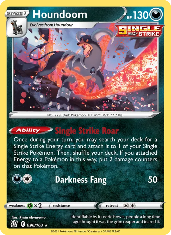 Houndoom (Battle Styles #96/163)