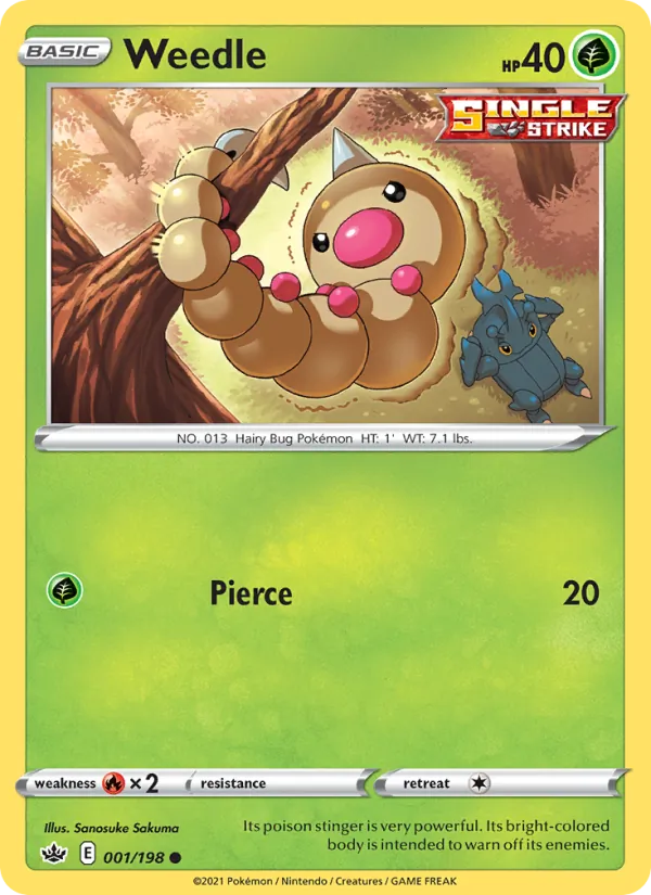 Weedle (Chilling Reign #1/198)