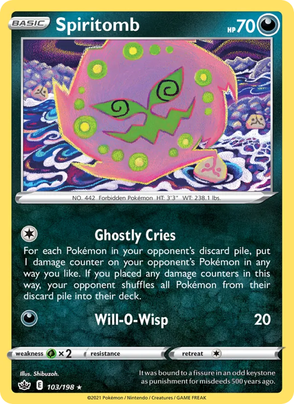 Spiritomb (Chilling Reign #103/198)