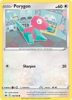 Porygon (Chilling Reign #116/198)