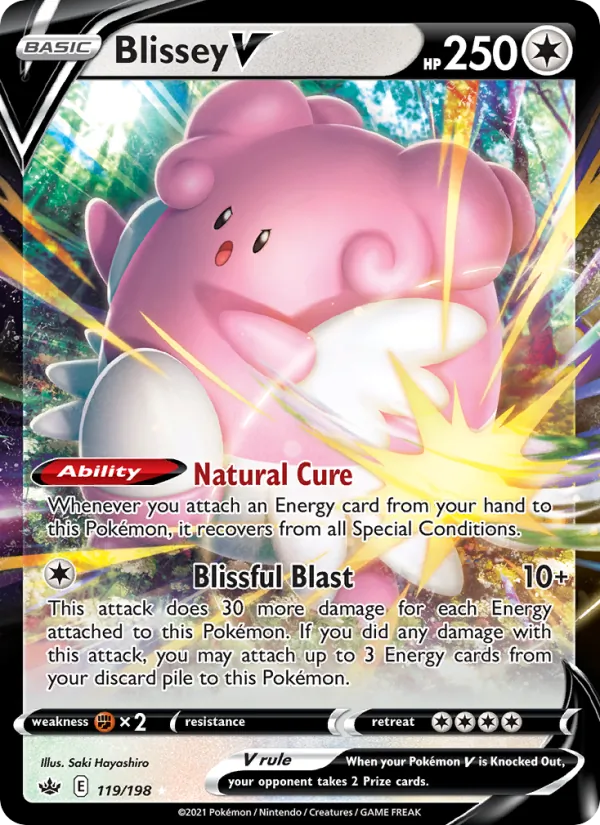 Blissey V (Chilling Reign #119/198)