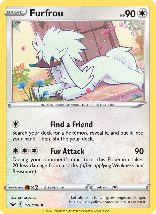 Furfrou (Chilling Reign #126/198)