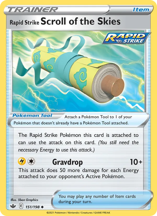 Rapid Strike Scroll of the Skies (Chilling Reign #151/198)
