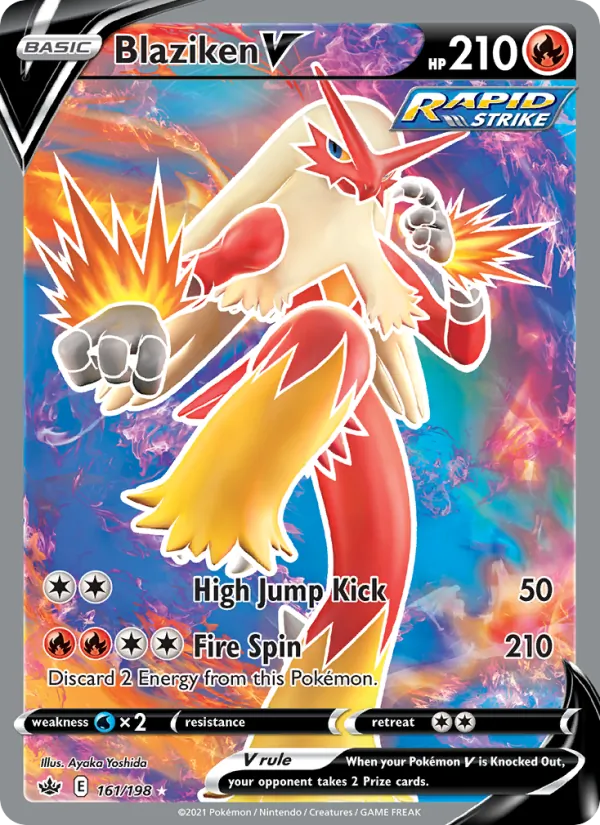 Blaziken V (Chilling Reign #161/198)