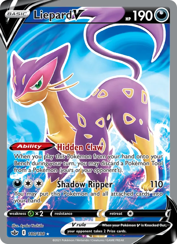 Liepard V (Chilling Reign #180/198)