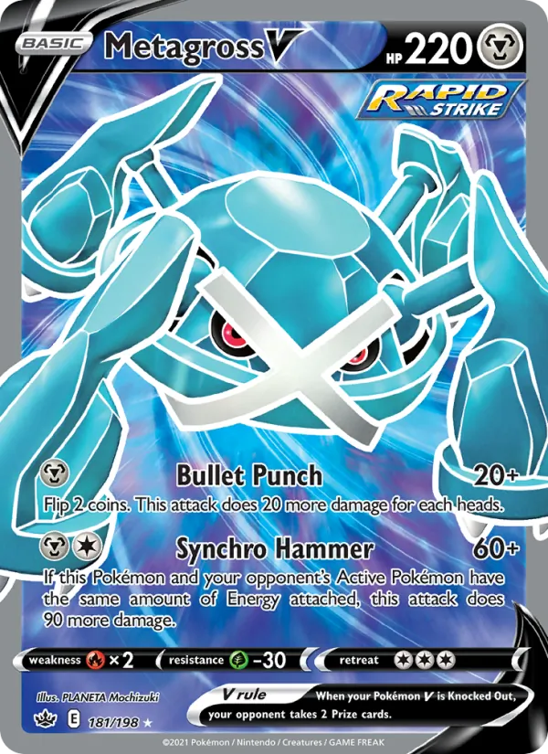 Metagross V (Chilling Reign #181/198)