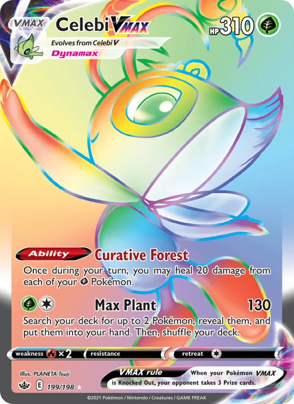 Celebi VMAX (Chilling Reign #199/198)