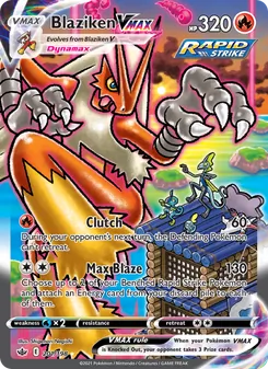 Blaziken VMAX (Chilling Reign #201/198)