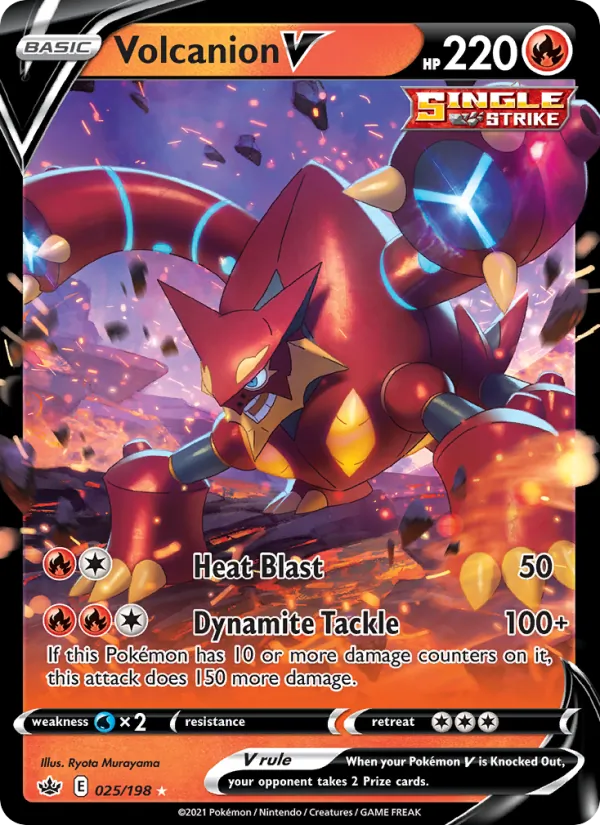 Volcanion V (Chilling Reign #25/198)