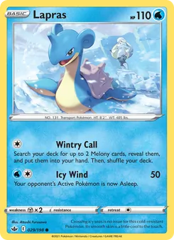 Lapras (Chilling Reign #29/198)