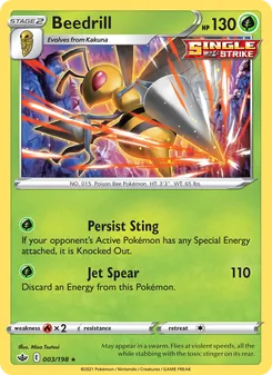 Beedrill (Chilling Reign #3/198)