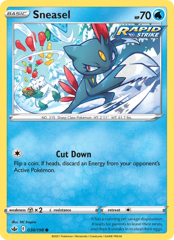Sneasel (Chilling Reign #30/198)