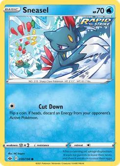 Sneasel (Chilling Reign #30/198)