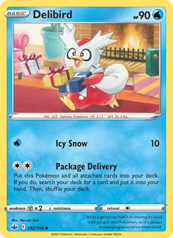 Delibird (Chilling Reign #32/198)