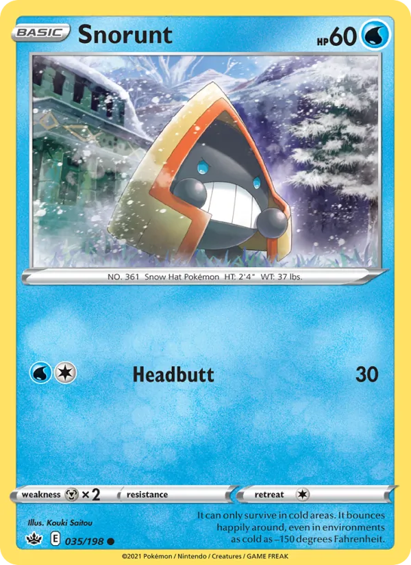 Snorunt (Chilling Reign #35/198)