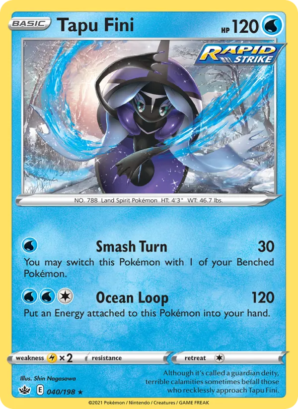 Tapu Fini (Chilling Reign #40/198)